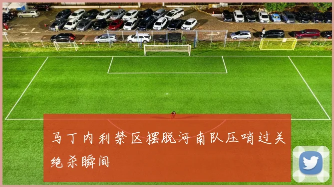 马丁内利禁区摆脱河南队压哨过关绝杀瞬间